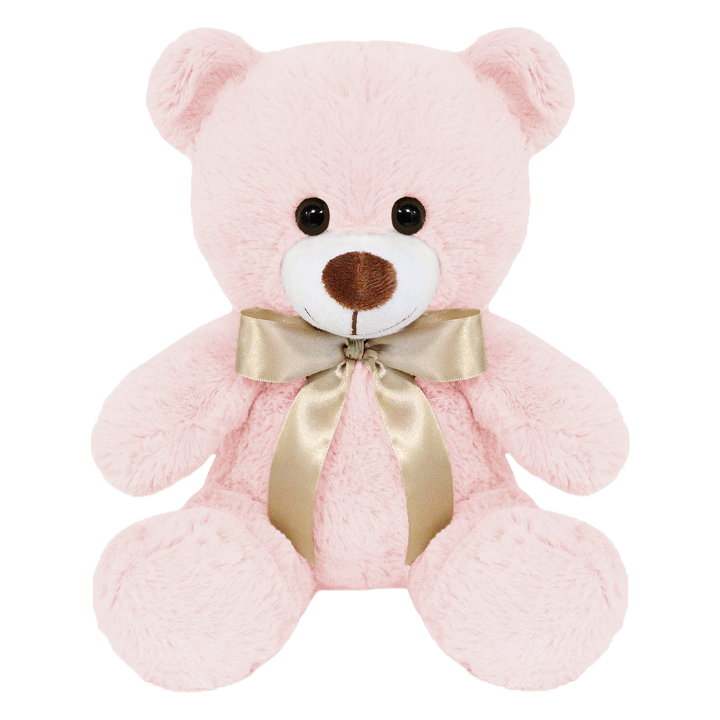 25CM OSO TEO ROSA