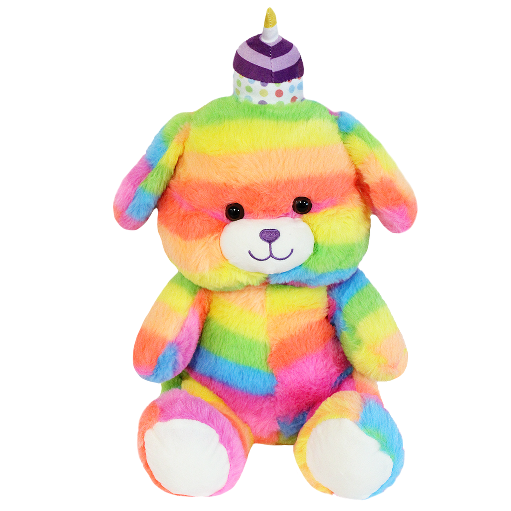 28CM HBDAY! PERRO COLORIDO