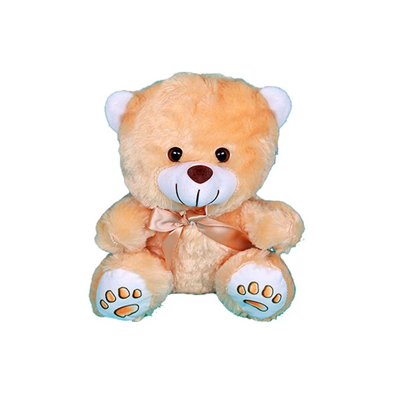 20CM OSO BEIGE HUELLITAS