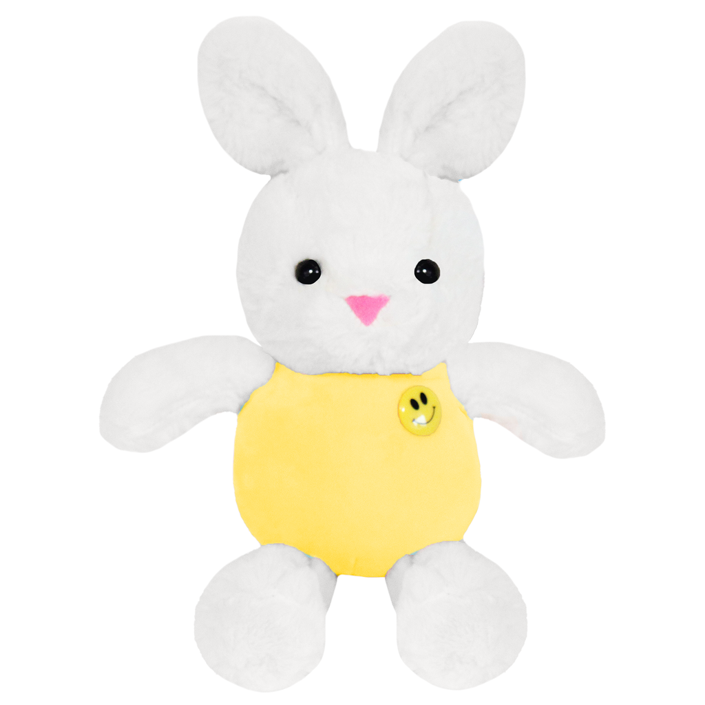 33CM CONEJO HAPPY SMILE YELLOW