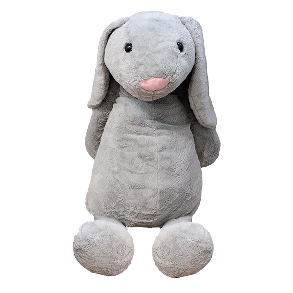(RELLENO) 90CM CONEJO ROGER GRIS