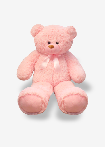 [B078/100/6PZ] (RELLENO) 100CM OSO ROSA XL