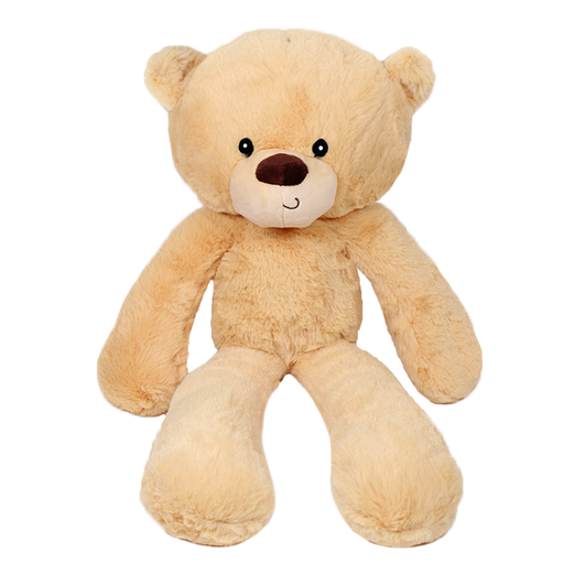 [B108/SAND/36PZ] 50CM FUZZY BEAR SAND