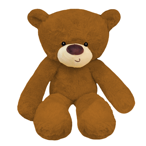 [B109/MOKA/12PZ] 80CM FUZZY BEAR MOKA