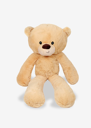 [B110/SAND] 120CM FUZZY BEAR SAND