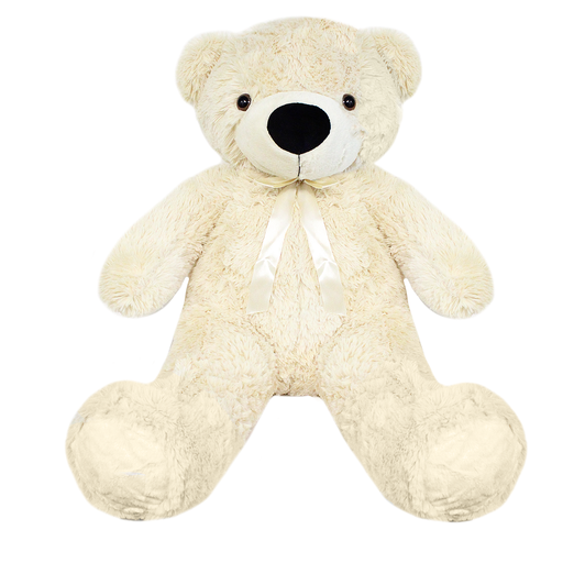 [B144/CREMA/12PZ] (RELLENO) 80CM OSO PECHOCHO CREMA