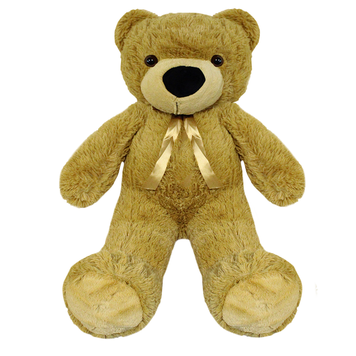 [B144/KAKI/12PZ] (RELLENO) 80CM OSO PECHOCHO KAKI