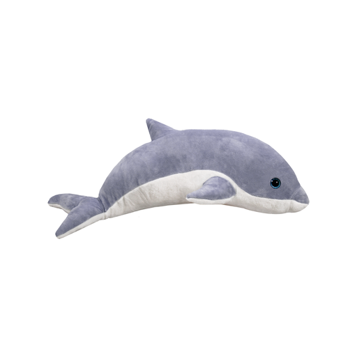 [S038/120PZ] (RELLENO) 100CM DELFIN ALI GRIS