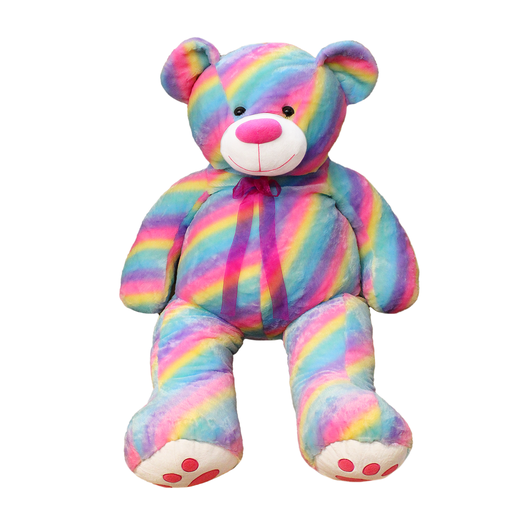 [SH018L/TIEDYE/2PZ] (RELLENO) 152CM RAINBOW BEAR