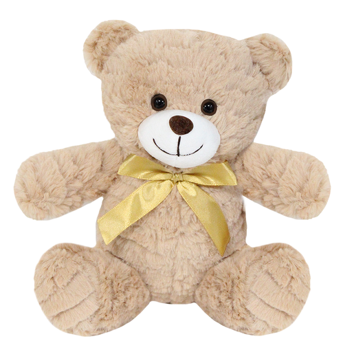 [SH108/015/72PZ] 23CM CRISSCUT LIGHT BROWN BEAR
