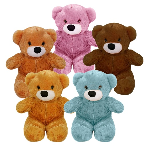 [Y160/75PZ] 30CM OSO PELUCHON COLORES