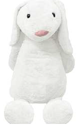 [Y273/6PZ] (RELLENO) 60CM CONEJO ROGER BLANCO