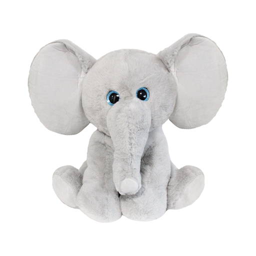[Y332/48PZ] 25CM ELEFANTE GG GRIS GLITTER